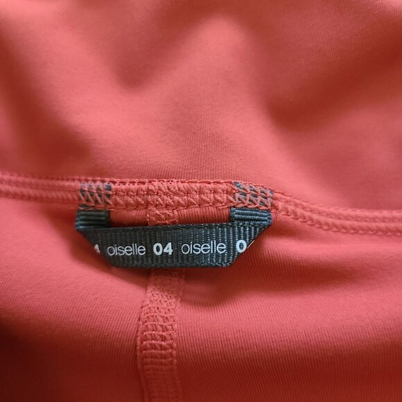 Oiselle Roga Shorts Size 4 Coral Pink | Running Athletic Gym Shorts - Picture 4 of 7